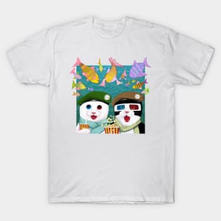 3D cat T-Shirt